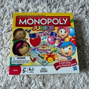 Hasbro Monopoly Junior Party Board Game